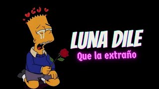 LUNA DILE QUE LA EXTRAÑO💔😔 Rap Triste 2024 😭 Fer Angell [upl. by Opportina334]