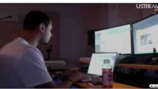 Afrojack in Studio Making new beats 2012 Part 1 [upl. by Lemak528]