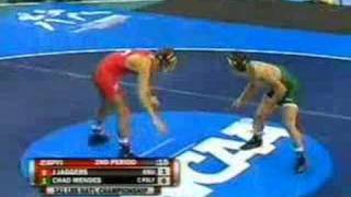 mendes vs jaggers 2008 ncaa finals [upl. by Bertilla]