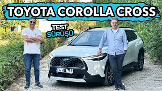 Toyota Corolla Cross Hybrid ilk sürüş 2022  Benzin TVden Burak Ertem ile denedik [upl. by Di]