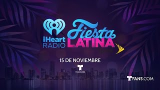 iHeartRadio Fiesta Latina llega el 15 de noviembre a Telemundo [upl. by Harewood24]