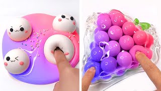 1 Hour Oddly Satisfying Slime ASMR No Music Videos  Relaxing Slime 2022 [upl. by Ilam]