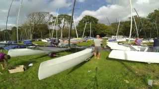 Nacra Carbon 20 FCS Rigging and Sailing [upl. by Radmilla205]