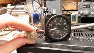 AC selsyn synchro transmitter and fuel flow indicator [upl. by Eillek181]