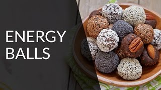 Energy balls  Recette Healthy [upl. by Yraeg]