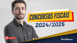 Concursos Fiscais 20242025 Confira as previsões para Auditor Fiscal  Prof Bruno Bezerra [upl. by Cicero]