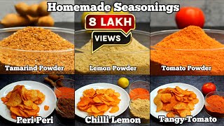 Learn How to Make Homemade Tomato Lemon and Tamarind Powder with 3 Delicious Seasoning Blends [upl. by Niple]