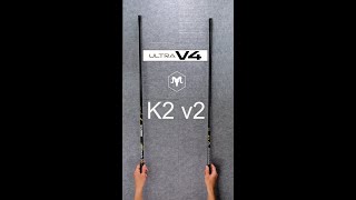 RamRods Archery Stabilizers Comparison ULTRA v4 vs K2 v2 shorts [upl. by Amahs488]