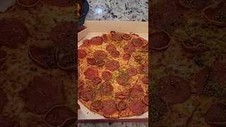 Pizza Hut Chicago Tavern Style pizza [upl. by Magdalena284]