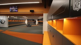 Tour the new Oregon State Beavers football locker room [upl. by Aseuqram14]