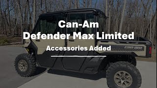 Can Am Defender Accessories Review [upl. by Thisbe]