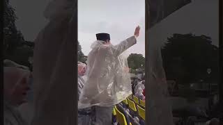 Prabowo Kenakan Kopiah Hitam di Opening Ceremony Olimpiade Paris 2024 [upl. by Rauscher796]