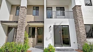 INSIDE a BRAND NEW LUXURY TOWNHOUSE near the BEACH in FLORIDA  430 SE 12th Ct 430  SERHANT Tour [upl. by Foley768]