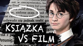 WSZYSTKIE różnice w ekranizacji książki HARRY POTTER i KAMIEŃ FILOZOFICZNY [upl. by Kenlee933]