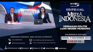 Gebrakan Politik Luar Negeri Prabowo  Bedah Editorial MI [upl. by Aneret526]