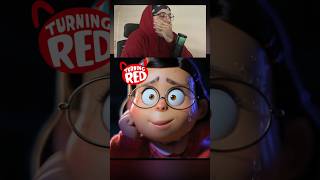 Whos he 😱🤣 Turning Red moviereaction shorts [upl. by Tavish]