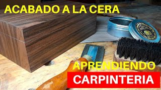 carpinteria acabado natural para Madera tecnica tradicional [upl. by Ailedua621]