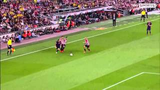 Messi Incredible Goal vs Athletic Bilbao  English Commentary [upl. by Arised]