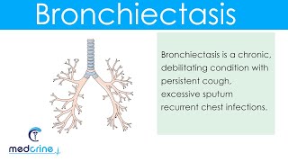 Bronchiectasis  Etiology pathophysiology clinical features diagnosis and treatment [upl. by Notsae547]