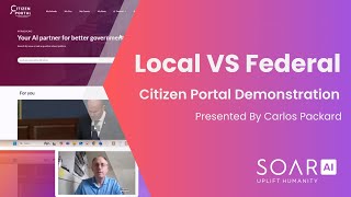 Local VS Federal  Citizen Portal Demo [upl. by Eanar184]