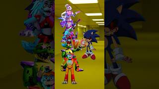 FNAF Security Breach VS Sonic EXE shorts fnafsecuritybreach sonicexe [upl. by Aran]