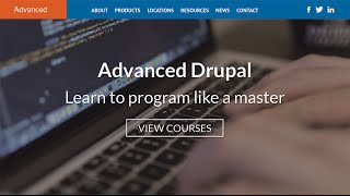 Ep 1  Homepage Slider  Advanced Drupal Development [upl. by Ahsirpac]