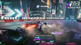 Ace Racer Formula Ace x amell27 x COOD999AME Midnight Neon MVP Full Quick Race PVP Action Gameplay [upl. by Dulciana]