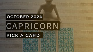 CAPRICORN TAROT READING  PICK A CARD  MID OCTOBER Very Specific Messages [upl. by Denzil627]