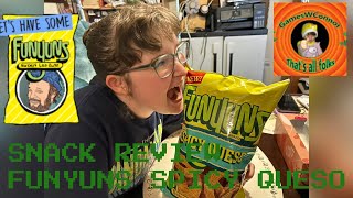 FUNYUNS SPICY QUESO QUICK REVIEW [upl. by Mannie]