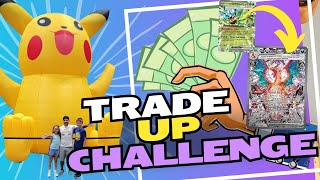 Trade Up challenge Kid vs Kid Insane Pickup Down To The Wire pokemon tradeup collectacon [upl. by Lletnwahs14]