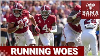 Alabama Crimson Tides Running Game Muddled Playoff Path Yet It Is Time To Be Positive [upl. by Whit337]