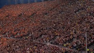 Virginia Tech’s Enter Sandman Entrance vs West Virginia  2022 College Football [upl. by Lenora]