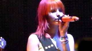 Paramore Misguided Ghosts Acoustic Live HQ  Honda Civic Tour Anaheim 091910 [upl. by Bibah]