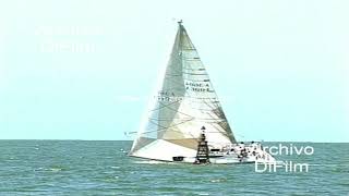 Regata de veleros en Punta del Este  Veleros Wonderful  Califa 1996 [upl. by Trinidad]