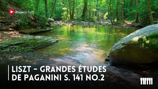 Liszt Grandes études de Paganini s 141 No 2 by Rogerio Tutti [upl. by Turro]