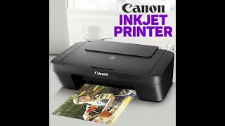 HOW TO SET UP CANON PIXMA PRINTER AND REVIEW [upl. by Armstrong859]