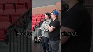 Hockey dads chirping each other shortsyoutube hockey hockeyplayers nhl [upl. by Amoreta236]