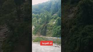 A huge landslide hit mugling roadtravel roadshorts skdvolg [upl. by Martsen]