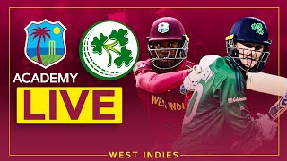 🔴 LIVE  West Indies Academy v Emerging Ireland  2nd ODI [upl. by Nykal]