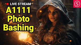 A1111 Photo Bashing  Live Stream  Join me amp Have Fun [upl. by Hutt]