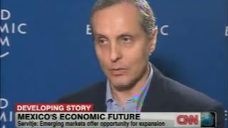 Grupo Bimbo  Daniel Servitje CNN interview Mexicos Economic Future [upl. by Rayna]