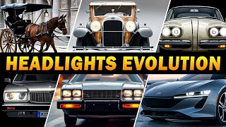 The Evolution of Headlights From Gas Lamps To Laser Beams [upl. by Willyt]