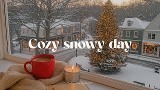 cozy snowy day dreamy november winter morning playlist ☃️🤍 romanticize your life with guitar music [upl. by Ester]