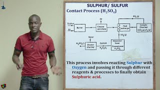 7 Largescale Manufacture of Sulphuric Acid Contact Process Chemistry Form 3 [upl. by Clark663]