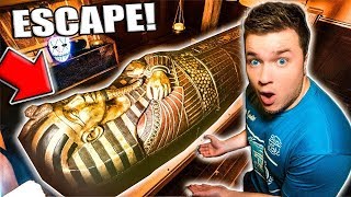 24 HOUR Prison Escape Room Challenge Mummy THE MAN TOP SECRET Mystery Battle Royale Game [upl. by Masha]