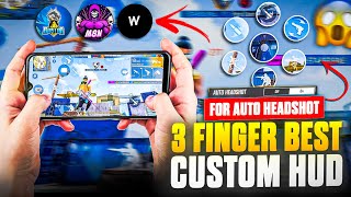 BEST CUSTOM HUD FOR 3 FINGER CLAW  MY CUSTOM HUD SECRET TRICKS WITH HANDCAM 2 3fingerhud [upl. by Suiravad303]