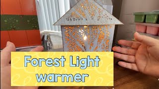 Scentsy Forest Light warmer unboxing [upl. by Dalury]