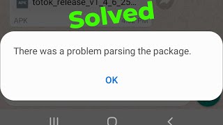 Fix there was a problem parsing the package in android mobileParse error [upl. by Bengt]