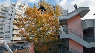 MANPOWER  Most ICONIC roof gap in Parkour history 🇫🇷 [upl. by Debra]