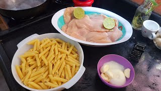 FILÉ DE FRANGO E MACARRÃO PENNE [upl. by Macswan]